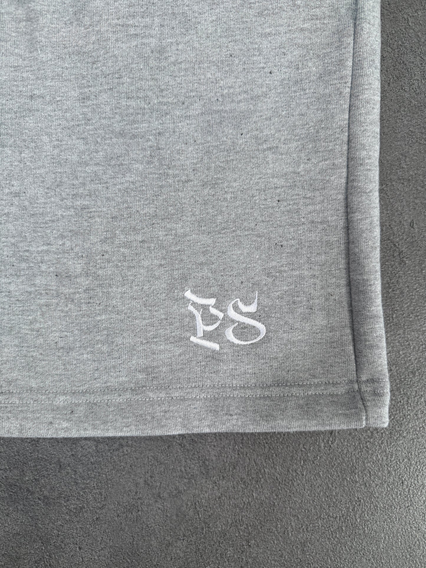 OG GRAY SWEATS SHORTS