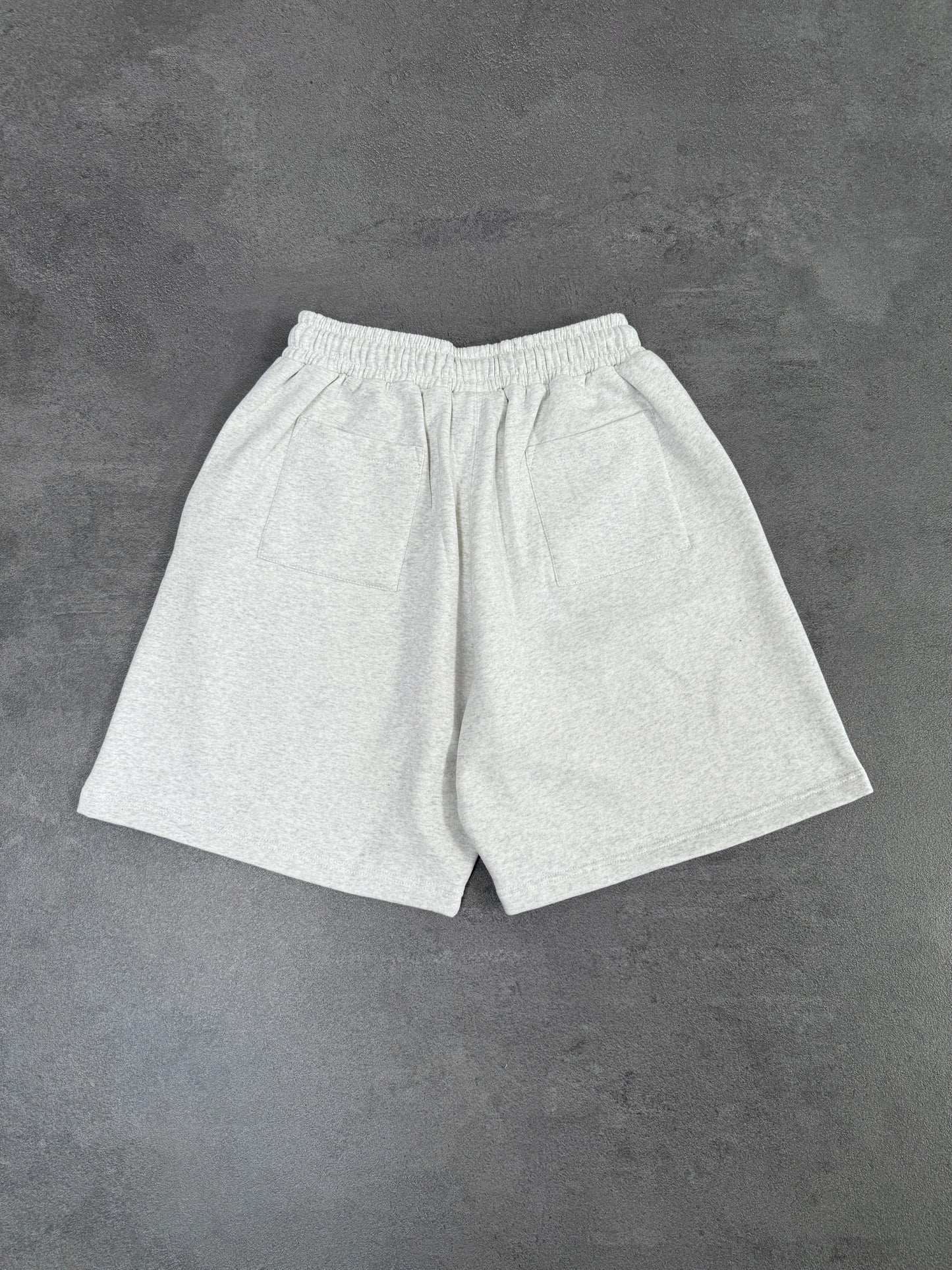LIGHT GRAY SWEATS SHORTS