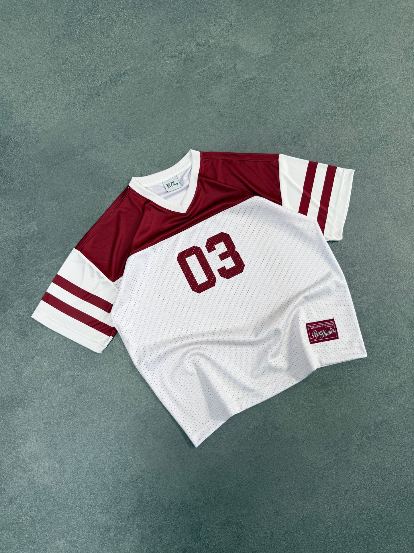 ATHLETIC MESH JERSEY – RED