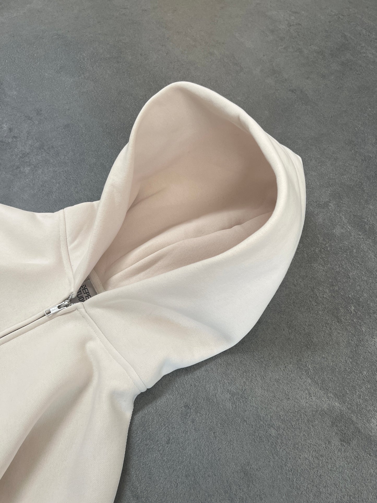 SAND ZIP-HOODIE
