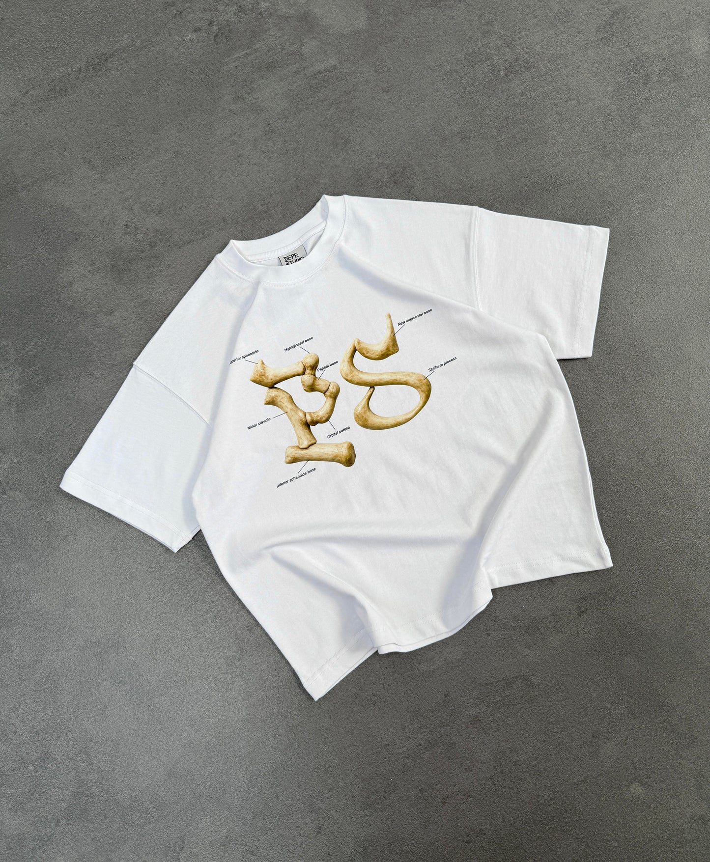 BONE GRAPHIC TEE